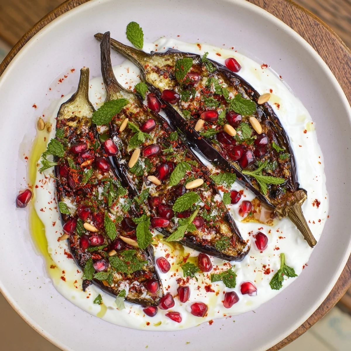 Roasted Eggplant with Pomegranate #18