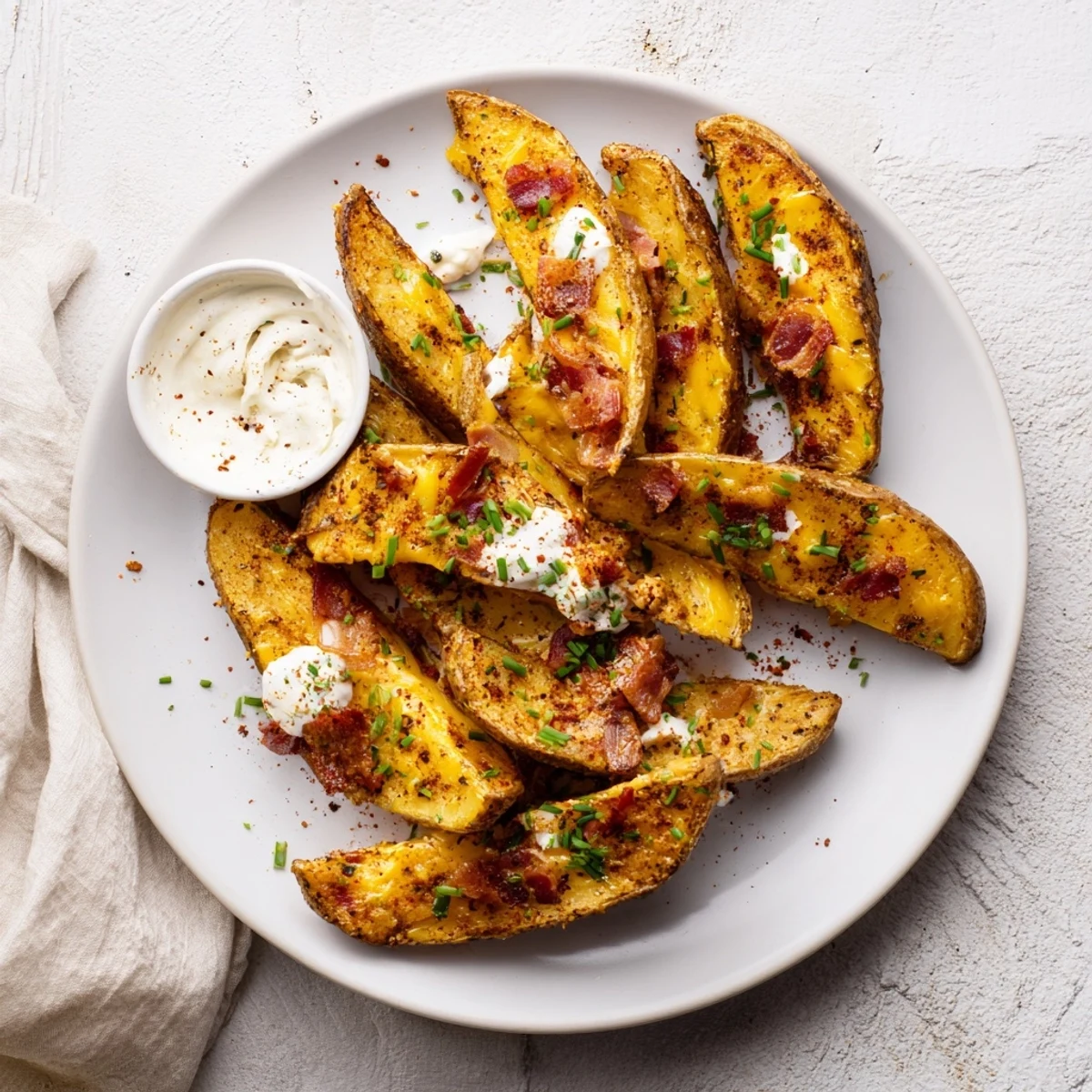 Crispy Air-Fryer Potato Skins