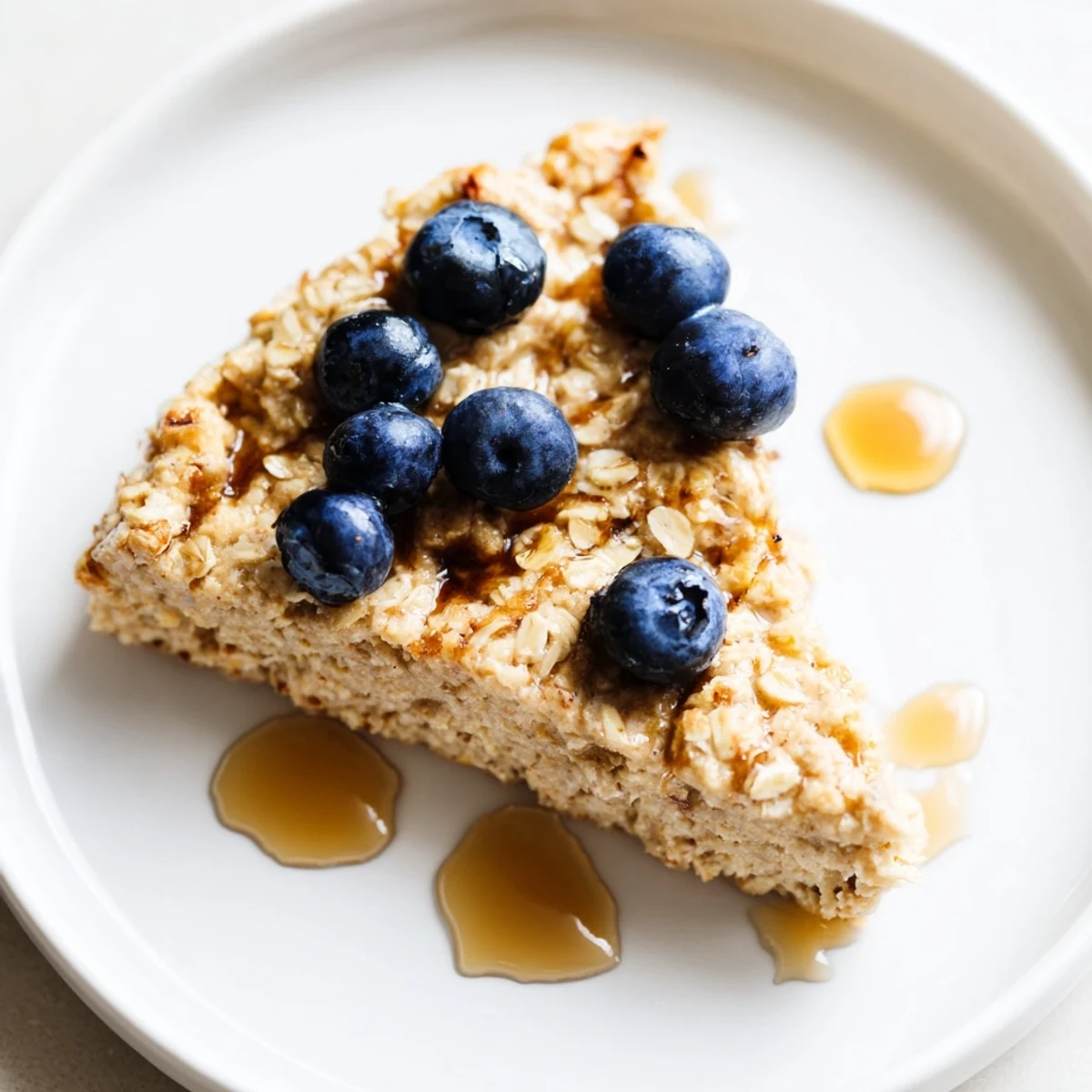 Delicious Protein Pancake Oats, baked to perfection, offering a protein-packed, filling breakfast.