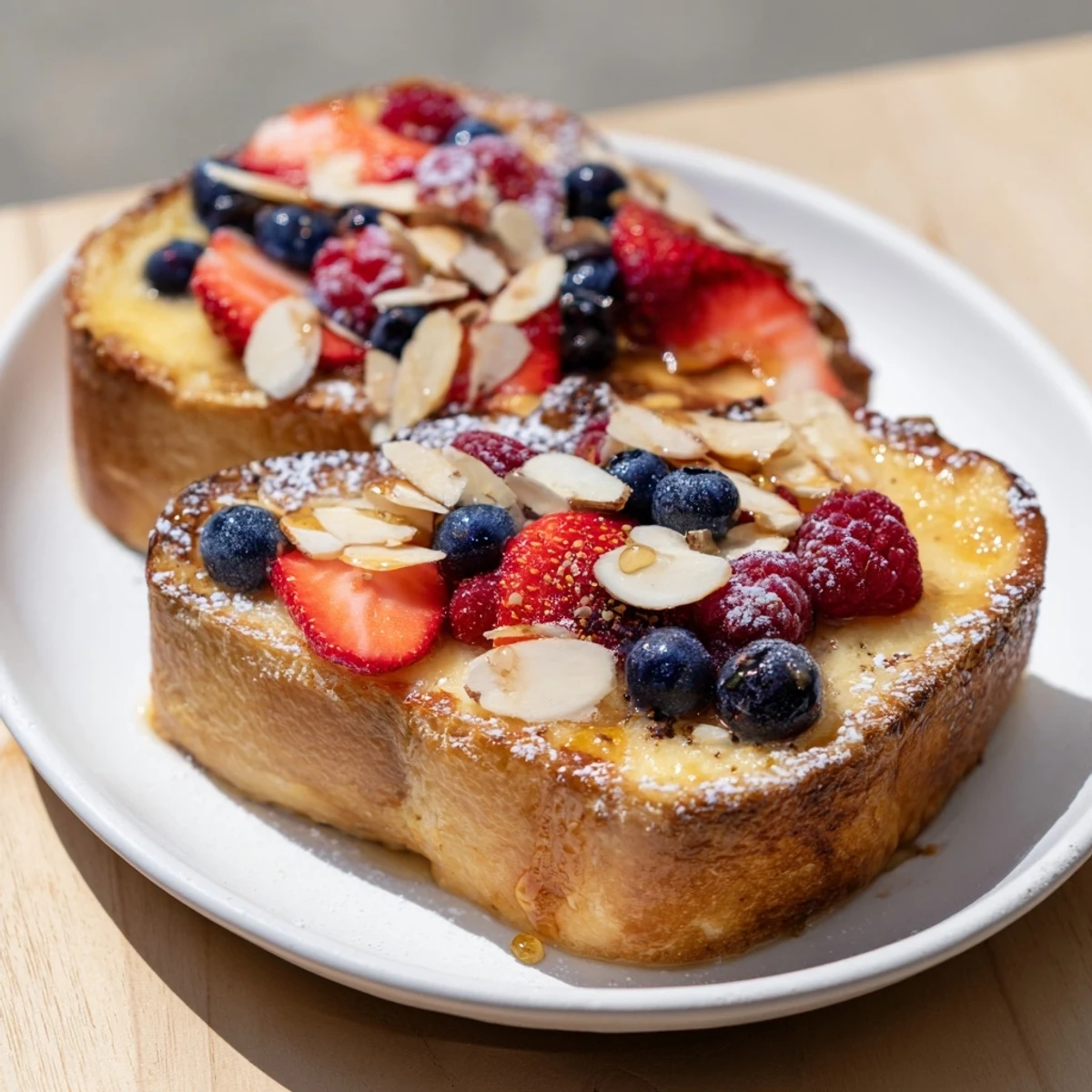 Custard Toast Breakfast Delight