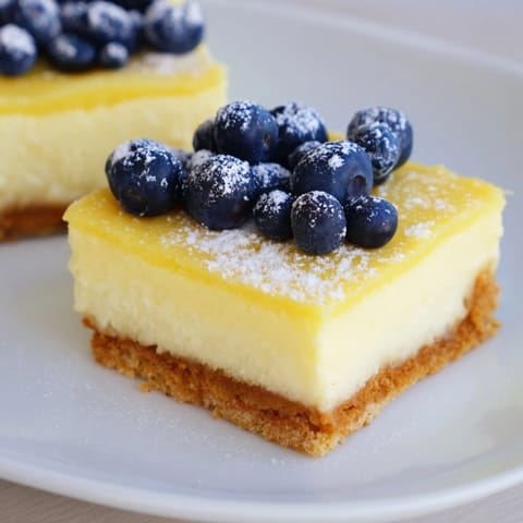 Decadent Lemon Curd Blueberry