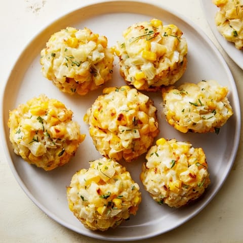 Golden Corn Cheddar Fritters
