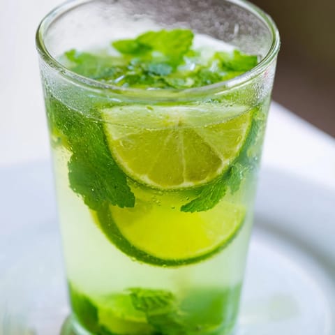 Mint Lime Agua Fresca
