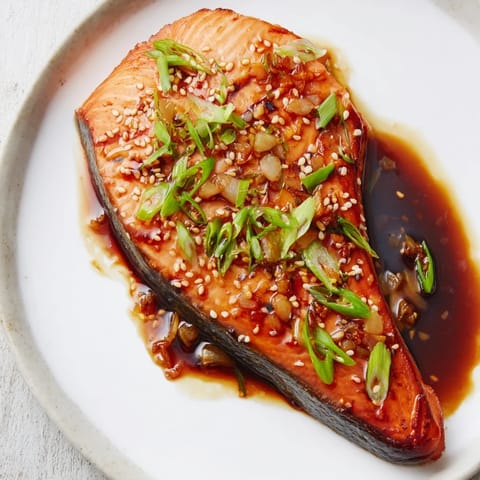 Ginger Soy Glazed Salmon