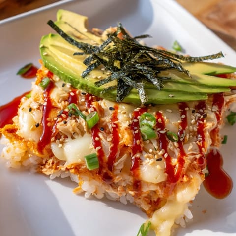 Chicken Sushi Bake Delight