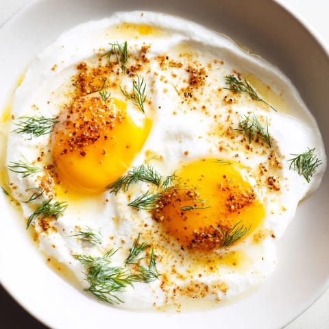 Cilbir Poached Eggs Yogurt