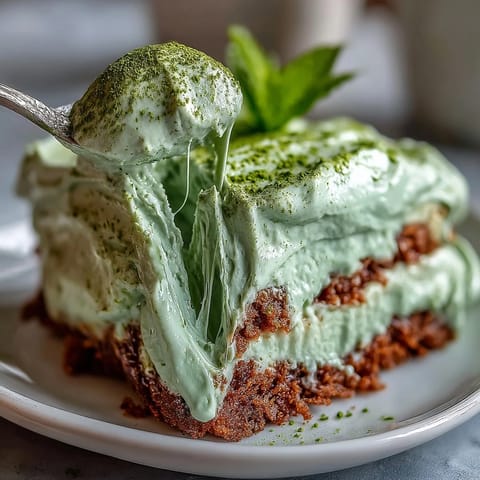 Elegant Matcha Tiramisu, a fusion dessert ready to be chilled and enjoyed.