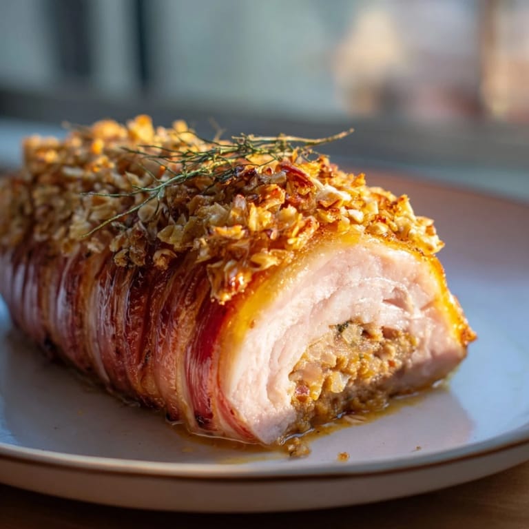 Close-up of freshly baked homemade savory sausage rolls, savory meat encased in golden puff pastry.