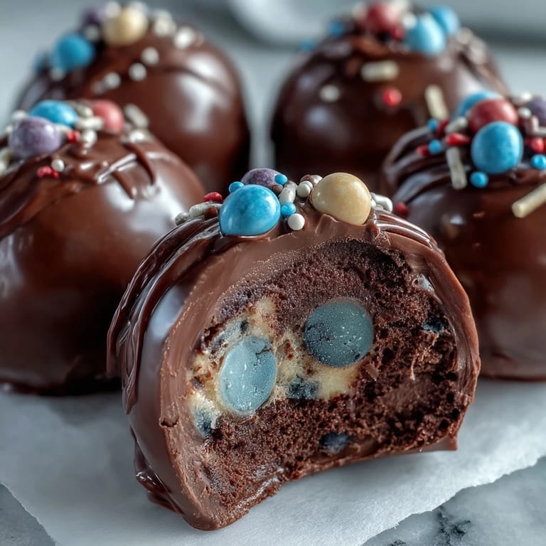 Colorful Easter chocolate bark features marbled pastel candy melts, chopped Cadbury mini eggs, and festive sprinkles for a cheerful holiday dessert.