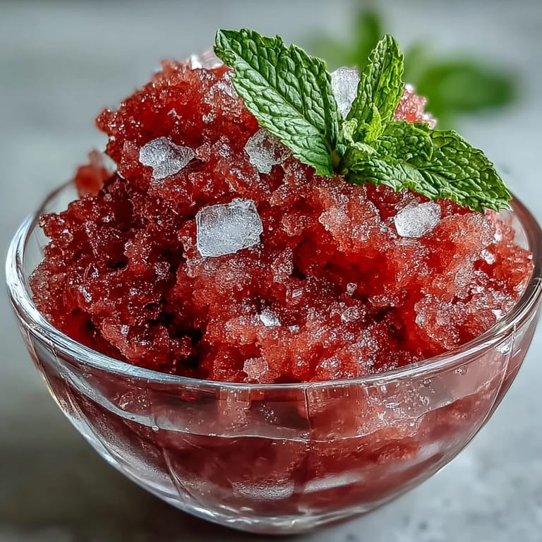 Cool, naturally sweet Watermelon Sorbet (3 Ingredients) captures pure fruit refreshment in every bite.