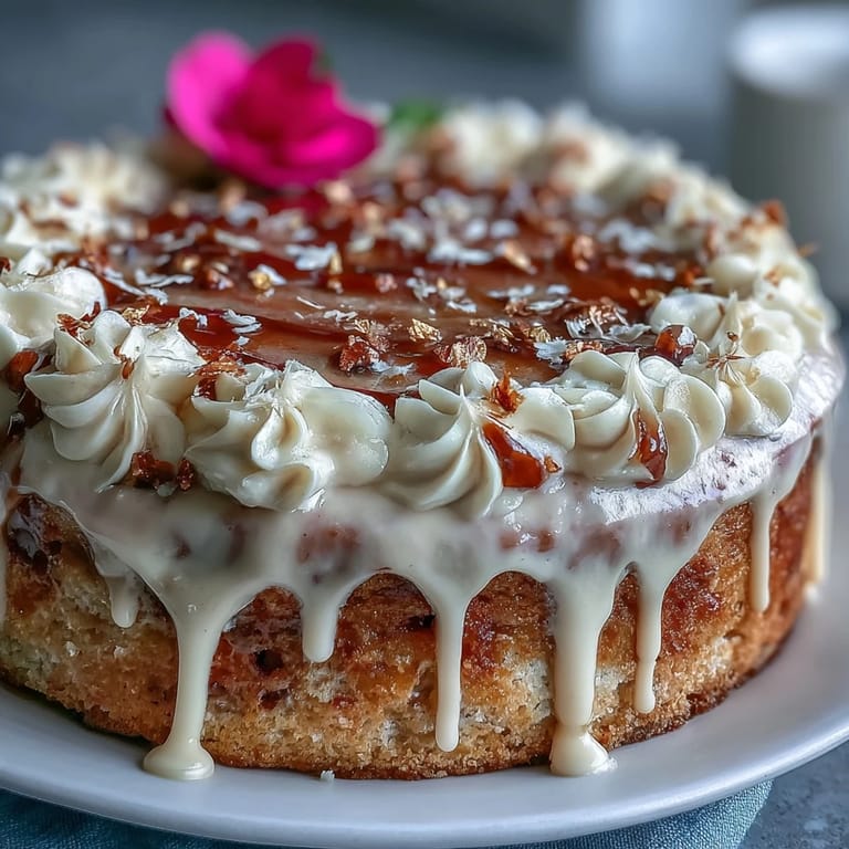 Swoon-worthy Bridal Shower Rosé Velvet Cake, showcasing a decadent gold ganache drip design.